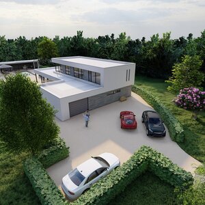 Villa Almere buitenzijde